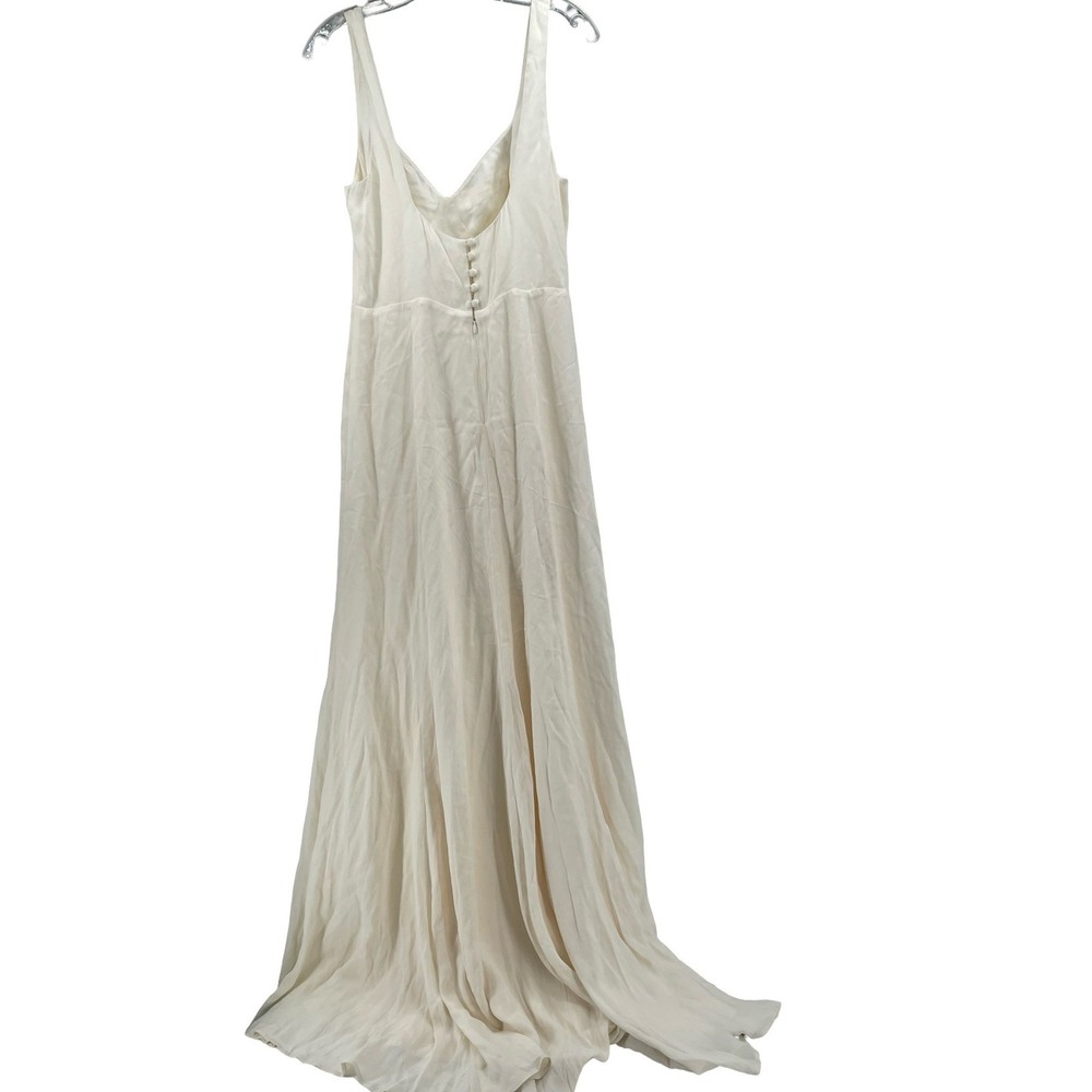 Reformation Dress Winslow Size 8 Ivory NWT - Picture 2 of 8